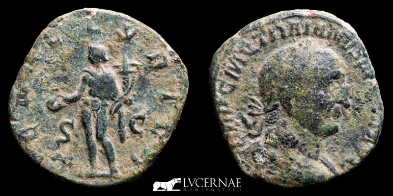 Roman Empire - Trajan Decius (249-251 A.D.) Æ Sestertius (14,85 g. 27 mm.) Rome,...