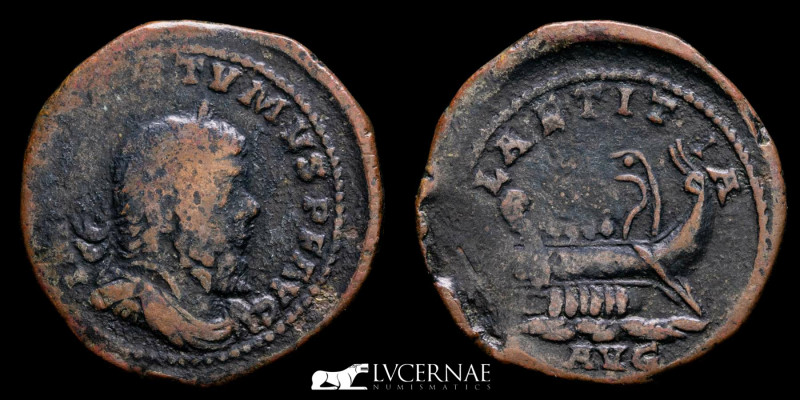 Roman Empire - Postumus (260-269 A.D.) Æ Sestertius. Treveri, AD 261. 

I[MP C P...