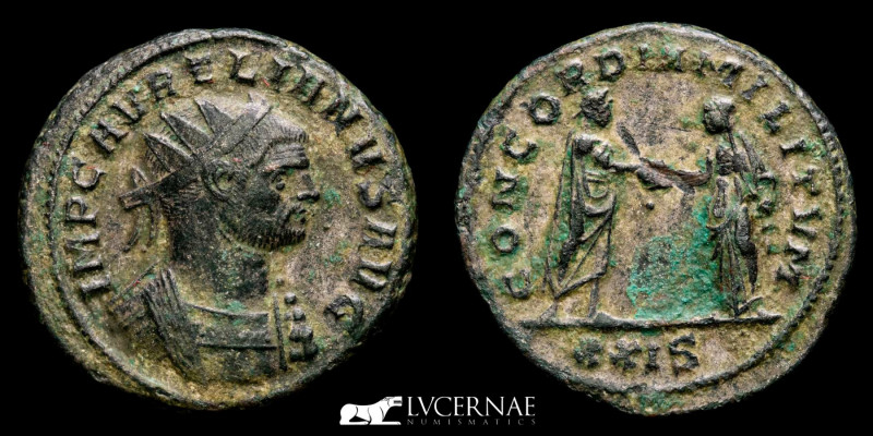 Roman Empire - Aurelian AE Antoninianus. Siscia Mint, 274 AD. 

IMP C AVRELIANVS...