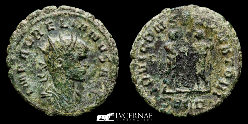 Aurelian AE Antoninianus, Serdica. AD 270-275. 

IMP AVRELIANVS AVG, radiate, cu...