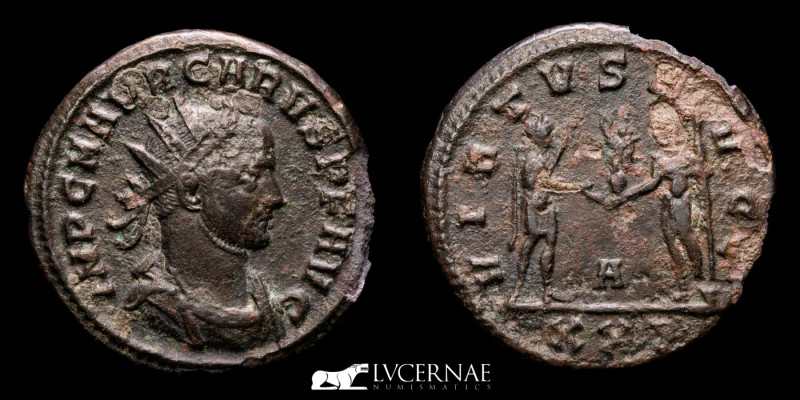 Roman Empire - Carus (AD 282-283.)
Æ Antoninianus. (3.57 g, 21 mm) Antioch (Anta...