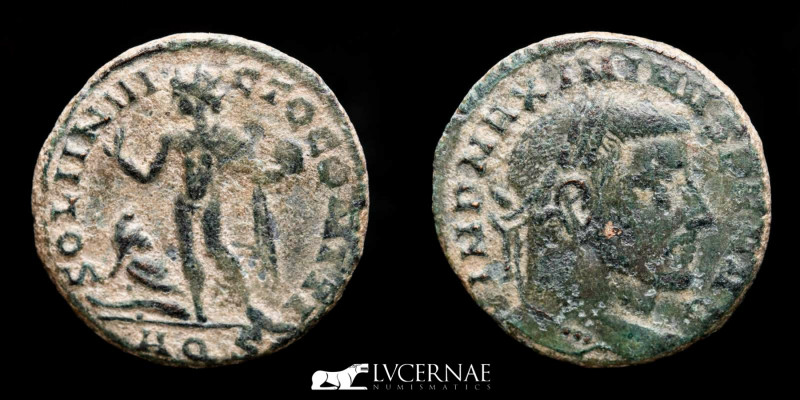 Maximinus II Daia, AE follis. Aquileia mint. 312 - 313 A.D.

IMP MAXIMINVS P F A...