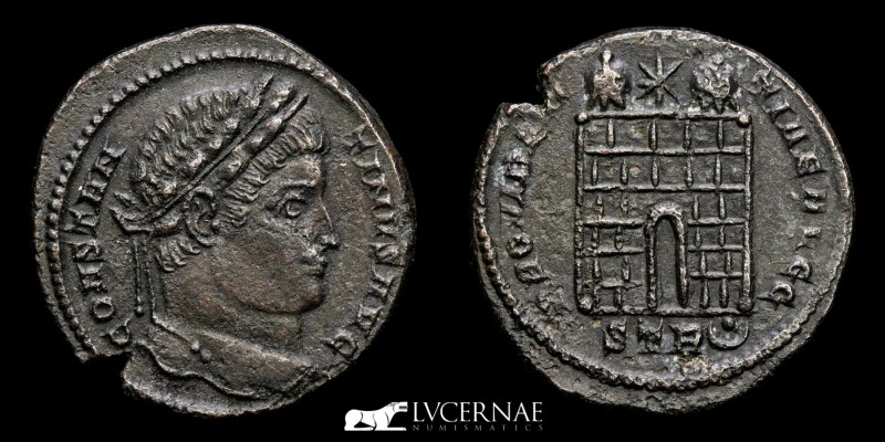 Roman Empire.
Constantine I - Æ Follis. Treveri (Trier), 326 AD. 

CONSTANTINVS ...