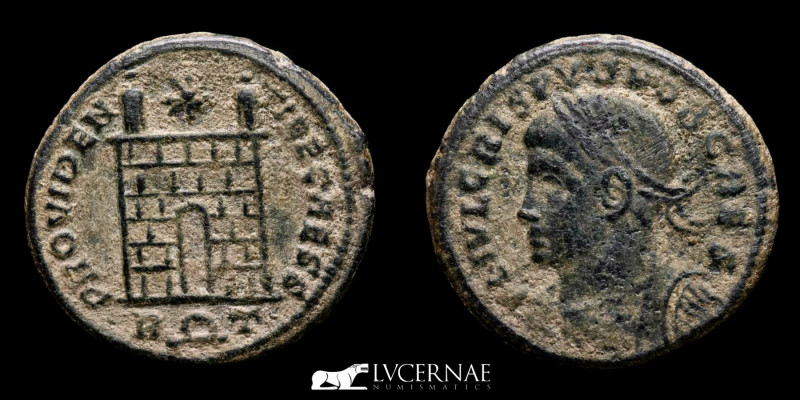 Roman Empire - Crispus (316-326 A.D.) bronze follis (2,87 g. 19 mm). Roma mint 3...