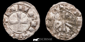 Alfonso VI (1072-1109) Silver Dinero 0.89 g. 18 mm. Toledo 1072-1109 MBC