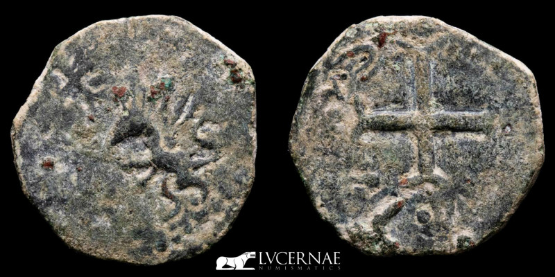 Spain. Alfonso X (1252-1284) billion obolo (0,73 g. 18 mm.). Seville.

CA ST EL ...