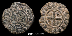 Sancho IV Billon Miaja coronada 0,65 g. 16 mm Leon 1284-1295 Good very fine (MBC)