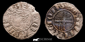 Sancho IV Billon Miaja coronada 0,47 g. 15 mm. Leon 1284-1295 Good very fine (MBC)