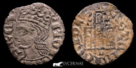 Alfonso XI Billon Cornado 0,72 g. 18 mm. Leon 1312-1350 B. D. Very fine