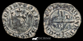 Enrique II Billon Cruzado 1,87 g., 21 mm.  Castilla 1368 - 1379 Good very fine