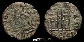 Enrique II Billon Cornado 0.60 g, 18 mm Sevilla 1369-1379 Very fine