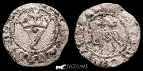 Juan I Billon Blanca 0.65 g. 15 mm Seville 1379-1390 Very Fine