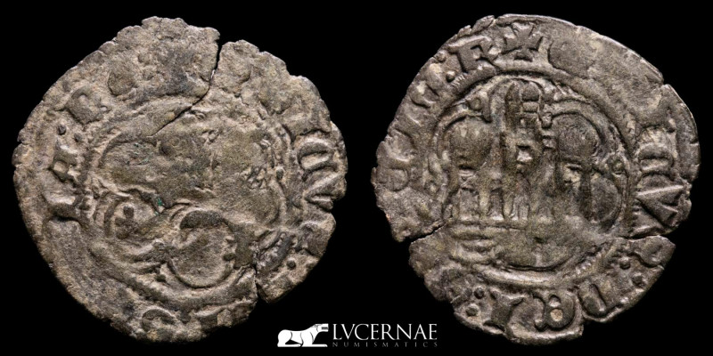 Medieval Spain - Enrique III (1390-1406). 
Billon blanca (1.70 g., 23 mm.). Mint...