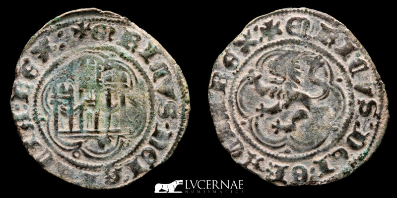 Medieval Spain - Blanca of Enrique III (1390-1406) - Minted in Toledo.

Obverse:...