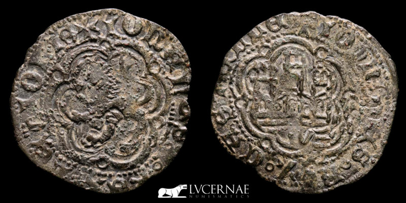 Spain - Juan II (1406-1454)
Billon Blanca (1.72 g. 25 mm.). Burgos mint.

IOhANE...