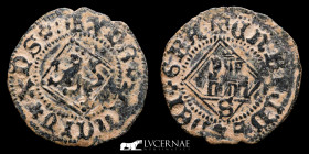 Spain Enrique IV cooper, billon Blanca 1.10 g., 19 mm. Seville 1454-1474 Good Very fine (MBC)