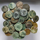 Lot comprising 45 Bronze coins. Rome I-II centuries AD Good very fine