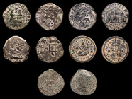 Lot of 5 Spain varius coins. GVF