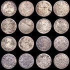 Spain - Lot of 8 varius spanish coins. VF