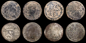 Spain - Lot of 4 medieval coins. GVF