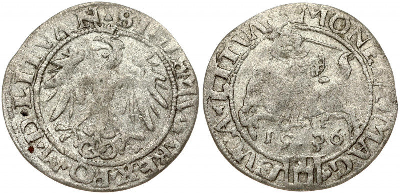 Lithuania 1 Grosz 1536 Vilnius. Sigismund I the Old(1506-1548) - Lithuanian coin...