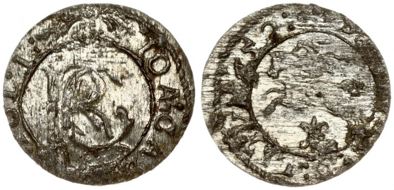 Lithuania 1 Solidus 1652 Vilnius. John II Casimir Vasa (1649–1668). Obverse: Cro...