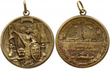 Lithuania Commemorative Medal (1925) 'The Great Vilnius Seimas 1905–1925'. Painter Petras Rimša (1881–1961). In the center of the obverse of the medal...