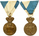 Romania Medal Romanian Carol I Centennial Medal 1839-1939. Bronze medal; mounted on original ribbon. The medal was instituted by Royal Decree on 5 May...
