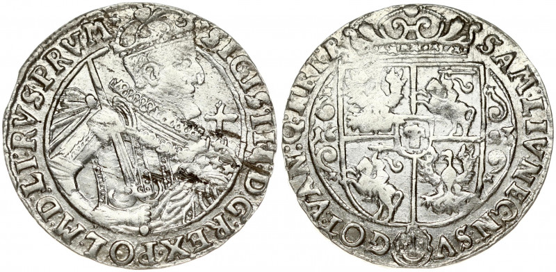 Poland 1 Ort 1623 (PRV M+) Bydgoszcz. Sigismund III Vasa (1587-1632). Obverse: C...