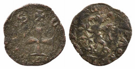GENOVA. Repubblica (1139-1339). Quartaro Cu (0,55 g). MIR 24. MB+