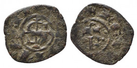 MESSINA. Manfredi (1258-1266). Denaro (0.63 g). MIR 138. MB