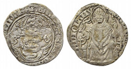 MILANO. Barnabò e Galeazzo II Visconti (1355-1378). Grosso da 2 soldi Ag (2,30 g). MIR 102. qBB