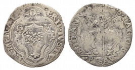 PESARO. Guidobaldo II della Rovere (1538-1574). Paolo Ag (2,50 g). Cav.130. MB