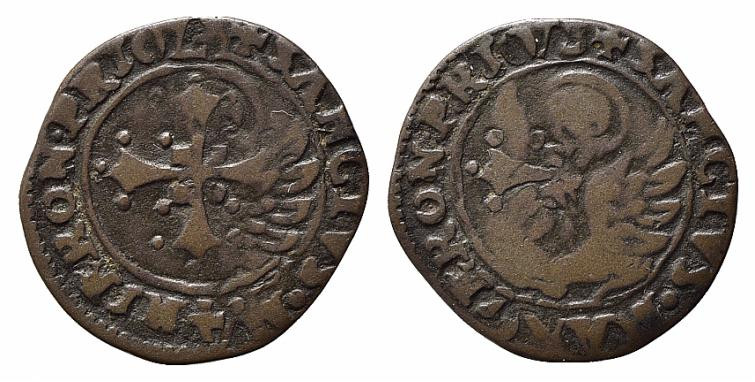 VENEZIA. Gerolamo Priuli (1559-1567). Sesino Mi (1,55 g). Mont. 581-591. BB *rib...