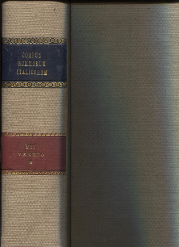 A.A.V.V. - Corpus Nummorum Italicorum. Vol. VII. Veneto Venezia parte I. Roma, 1...