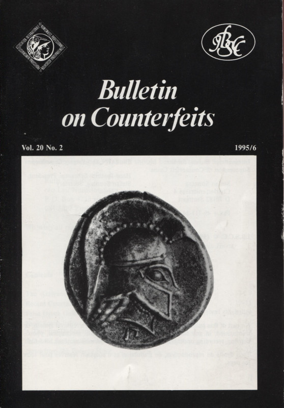 A.A.V.V. – Bulletin on counterfeits. Vol. 20 N. 2. 1995\96. London, 1996. Pp.31,...