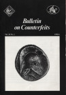 A.A.V.V. – Bulletin on counterfeits. Vol. 20 N. 2. 1995\96. London, 1996. Pp.31, tavv. e ill. nel testo. ril. ed buono stato molto raro e importante p...