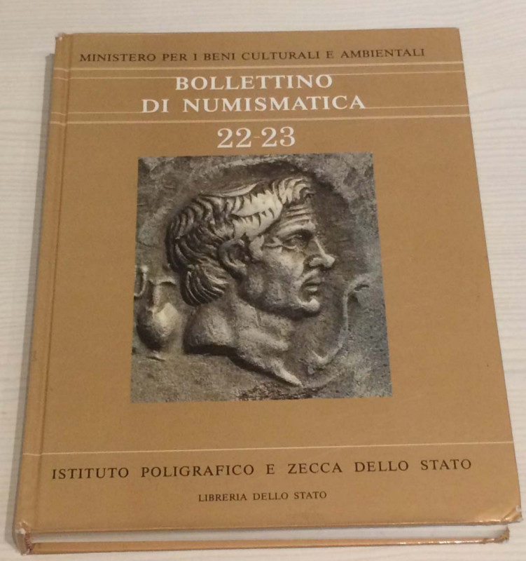 Bollettino di Numismatica 22-23 Palermo Museo Archeologico Regionale Antonino Sa...