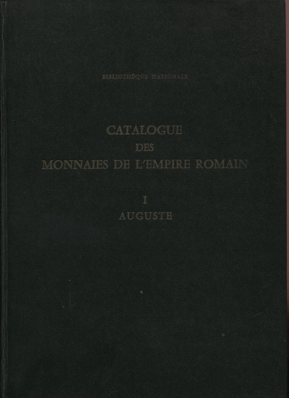 GIARD J-B. – Catalogue des mannaie de l’empire romain I. Auguste. Paris, 1988. P...