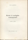 JOHNSON V. - GUIDO VEROI. Ritratti di medaglisti contemporanei. Mantova, 1968. Pp. 6, ill. nel testo. ril. ed buono stato.