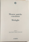ASTARTE – Asta 10-11 novembre 2000. Monete antiche e moderne. Medaglie. pp. 240, nn. 1495 tutti ill.