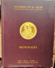 BOURGEY E. – Paris, 2-3 febbraio 1978. Succession de Mrs Squier et provenant d’une autre collection. Monnaies romaines et françaises. pp. 108, nn. 707...