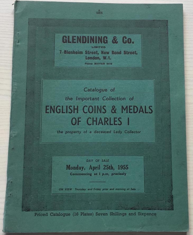 Glendining & Co. Catalogue of the Important Collection of English Coins , Commem...