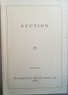 NAC – NUMISMATICA ARS CLASSICA. Auction no. 23. Greek, Roman and Byzantine Coins. Zurich 19 March 2002. Brossura ed. pp. 171, lotti 753, tavv. XXXII a...