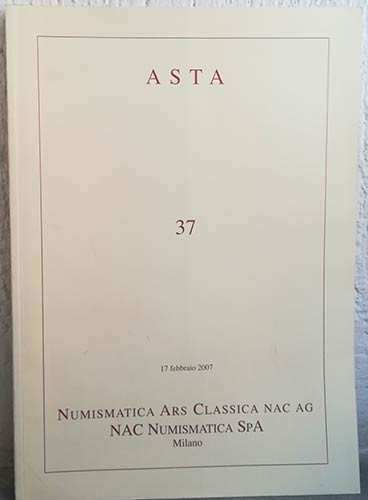 NAC – NUMISMATICA ARS CLASSICA. Auction no. 37. Importante collezione di Medagli...