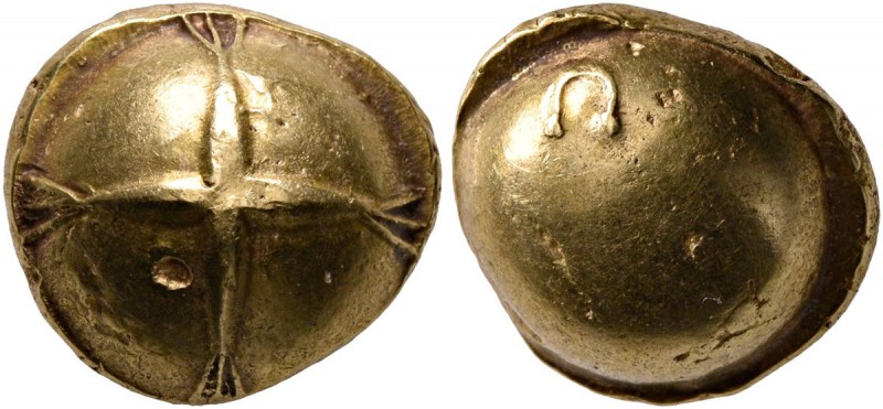 CELTIC, Northwest Gaul. Senones. Circa 100-60 BC. Stater (Gold, 12 mm, 7.13 g), ...