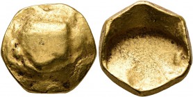 CELTIC, Central Europe. Cotini. 2nd/1st century BC. Stater (Gold, 16 mm, 7.11 g). Bulge. Rev. Round incuse. Dembski 511-513. Paulsen 292. SLM 1122ff. ...