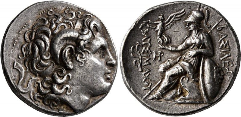 KINGS OF THRACE. Lysimachos, 305-281 BC. Tetradrachm (Silver, 29 mm, 17.16 g, 11...