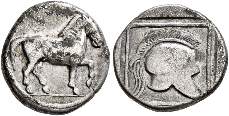 KINGS OF MACEDON. Perdikkas II, 451-413 BC. Tetrobol (Silver, 13 mm, 2.03 g, 9 h...