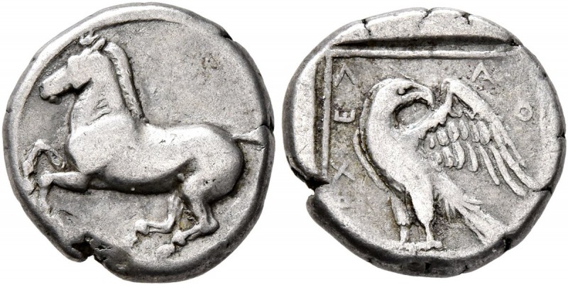 KINGS OF MACEDON. Archelaos, 413-400/399 BC. Tetrobol (Silver, 12 mm, 2.05 g, 10...